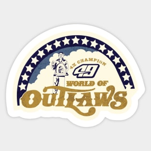 World of Outlaws Sticker